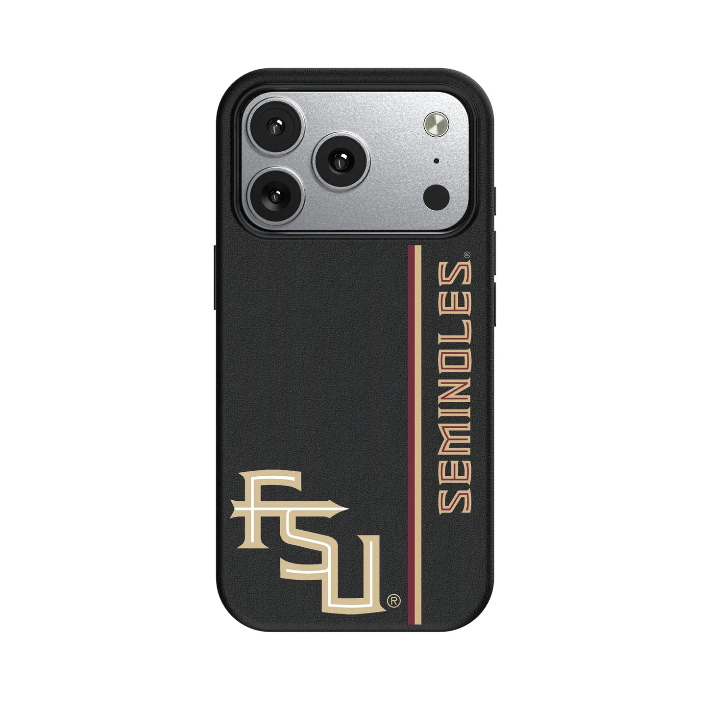 Florida State University Seminoles Athletic Wordmark Sidebar MagSafe Compatible Phone Case for Apple iPhone