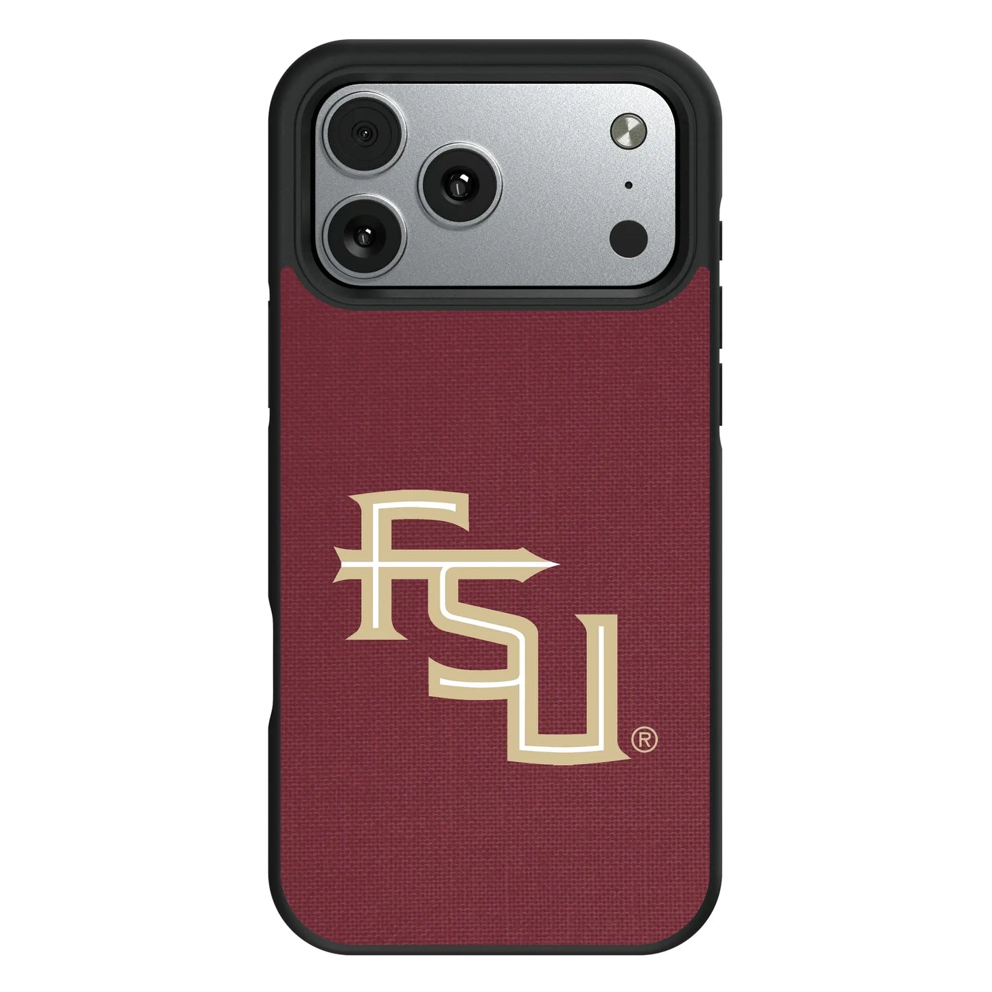 Florida State University Seminoles Athletic Wordmark Solid Bump Phone Case for Apple iPhone