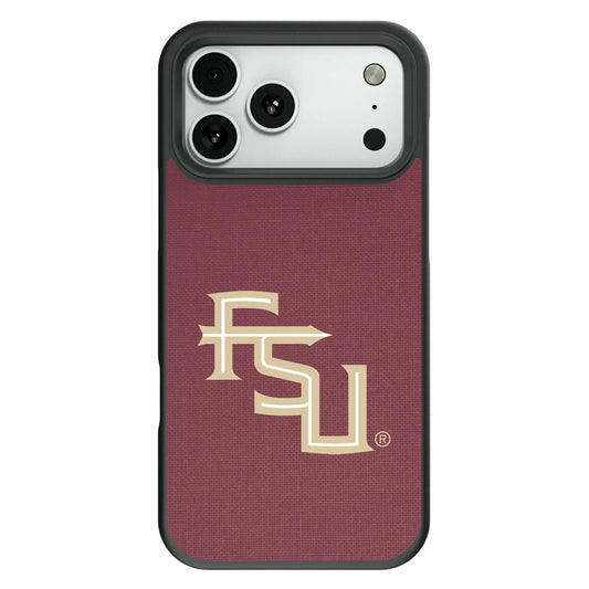 Florida State University Seminoles Athletic Wordmark Solid Bump Phone Case for Apple iPhone