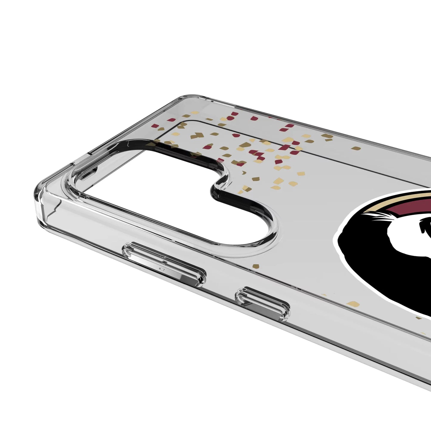 Florida State University Seminoles Confetti Clear Phone Case for Samsung Galaxy