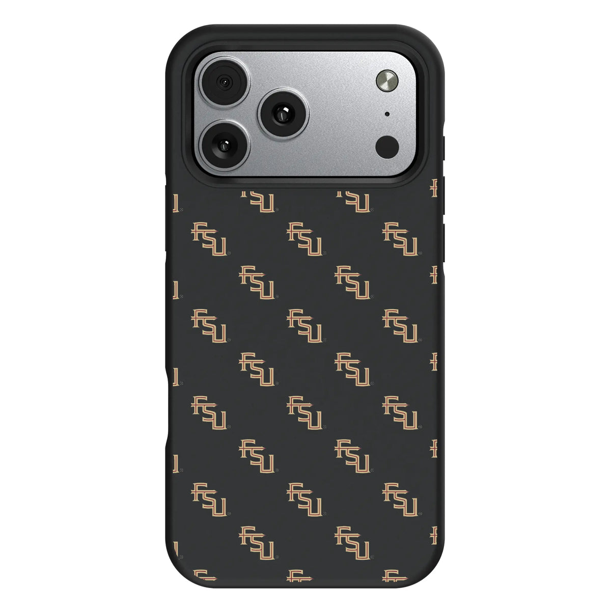 Florida State University Seminoles Fashion Pattern Bump Phone Case for Apple iPhone