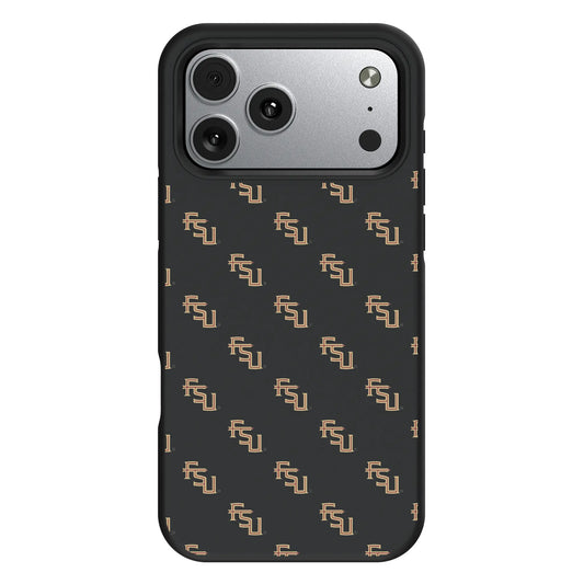 Florida State University Seminoles Fashion Pattern Bump Phone Case for Apple iPhone