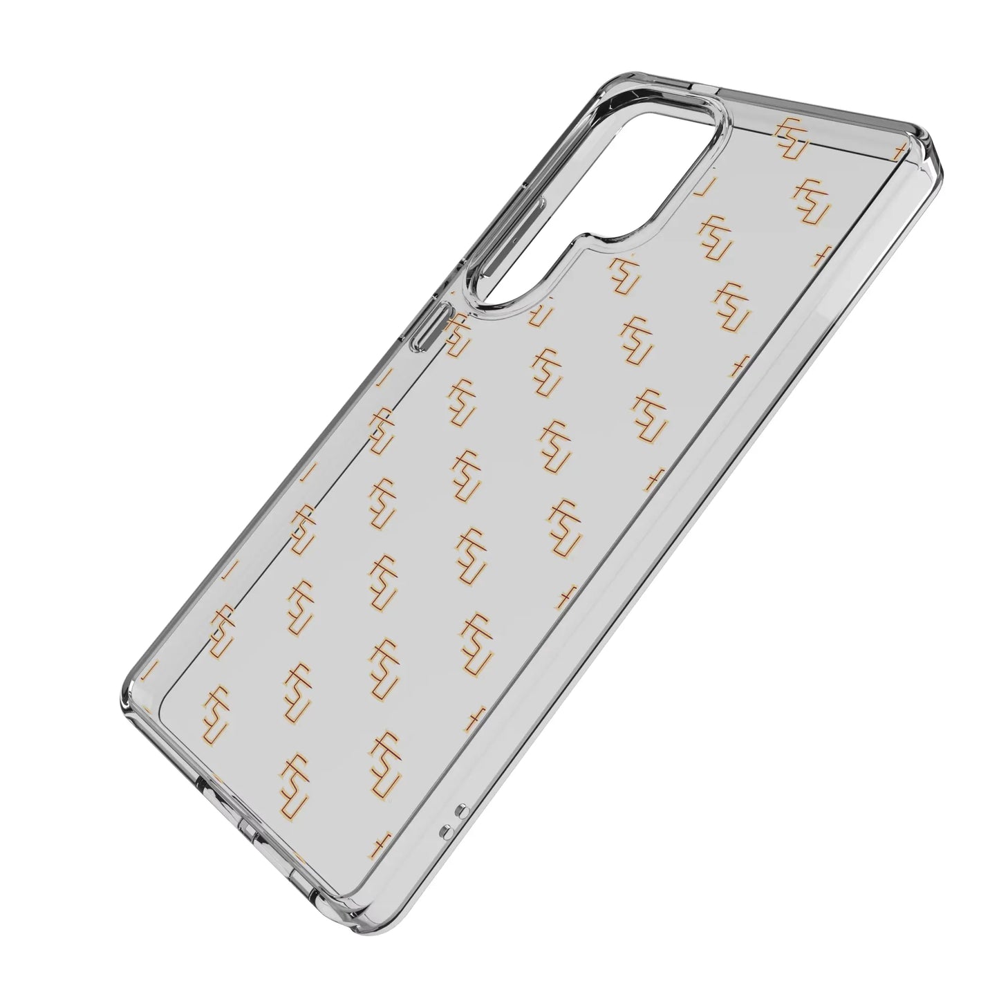 Florida State University Seminoles Fashion Pattern Clear Phone Case for Samsung Galaxy