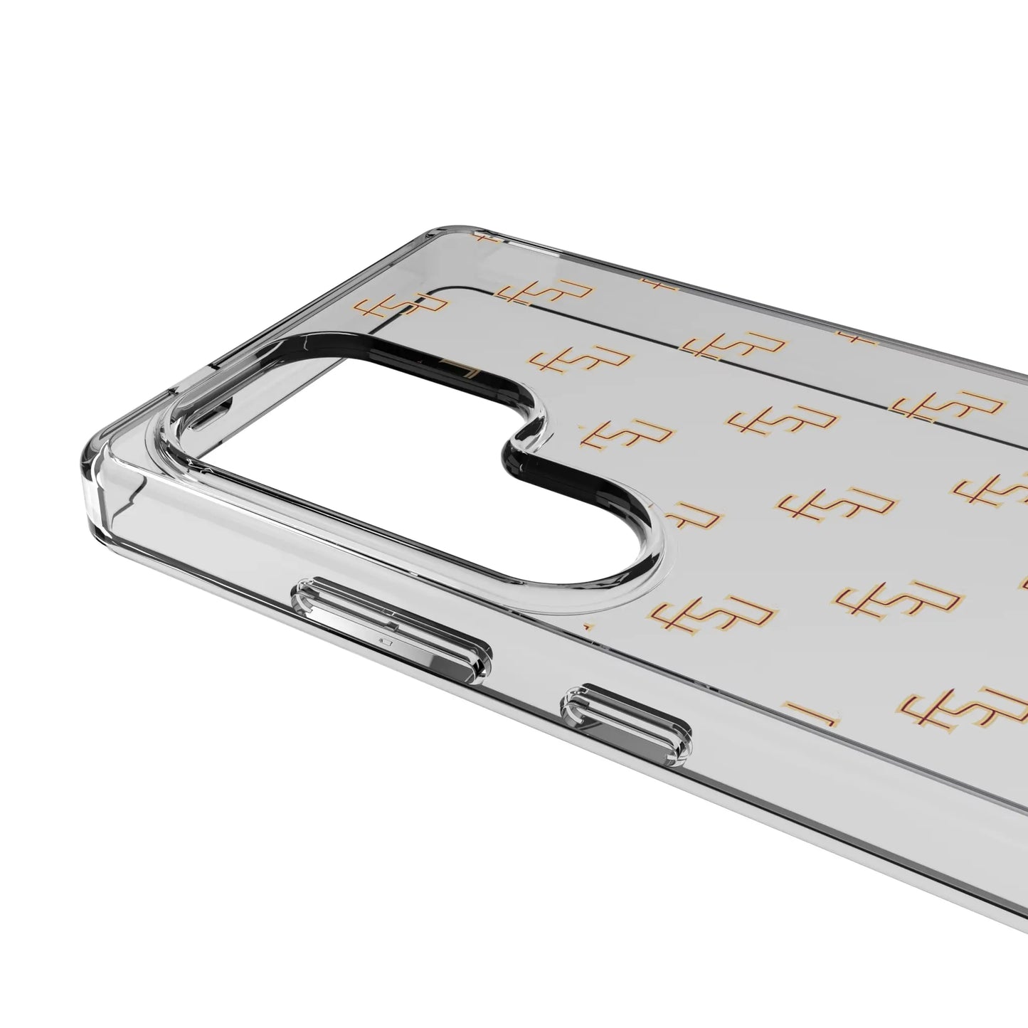 Florida State University Seminoles Fashion Pattern Clear Phone Case for Samsung Galaxy
