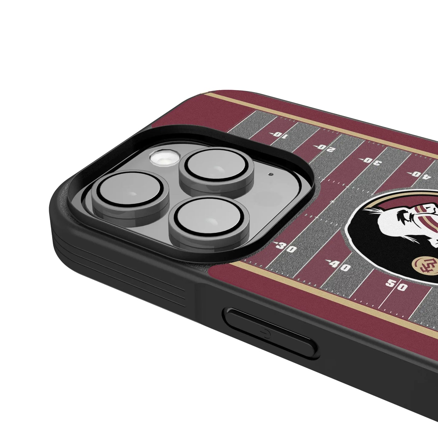 Florida State University Seminoles Field Bump Phone Case for Apple iPhone