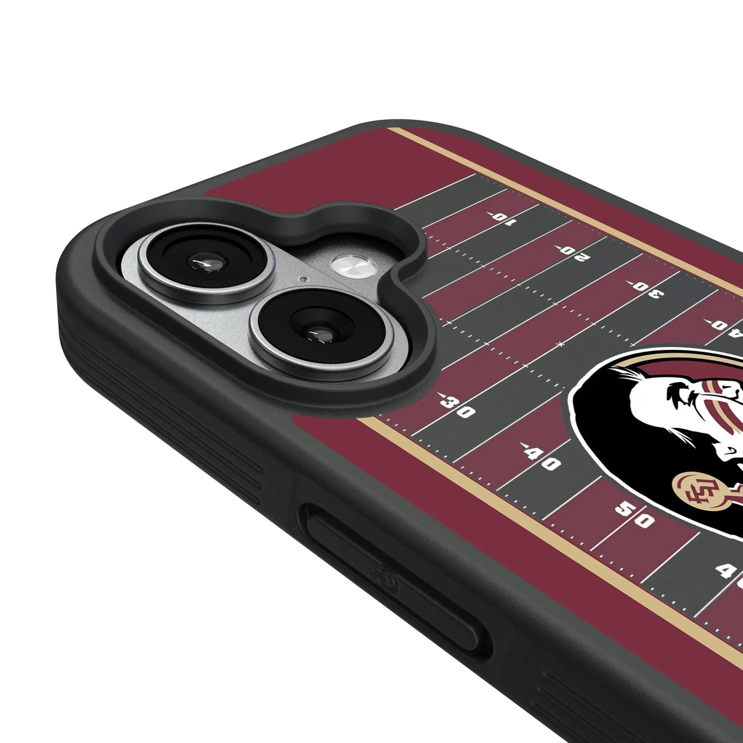 Florida State University Seminoles Field Bump Phone Case for Apple iPhone