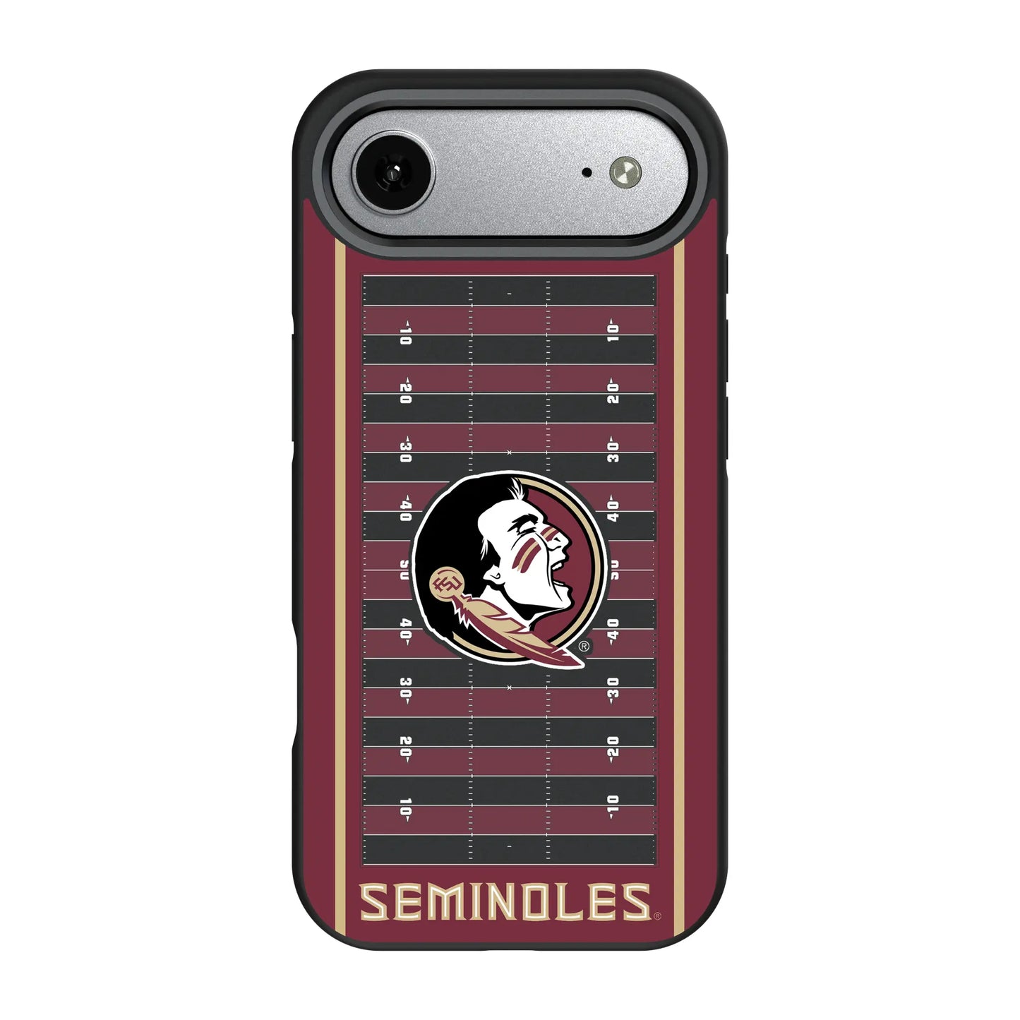 Florida State University Seminoles Field Bump Phone Case for Apple iPhone