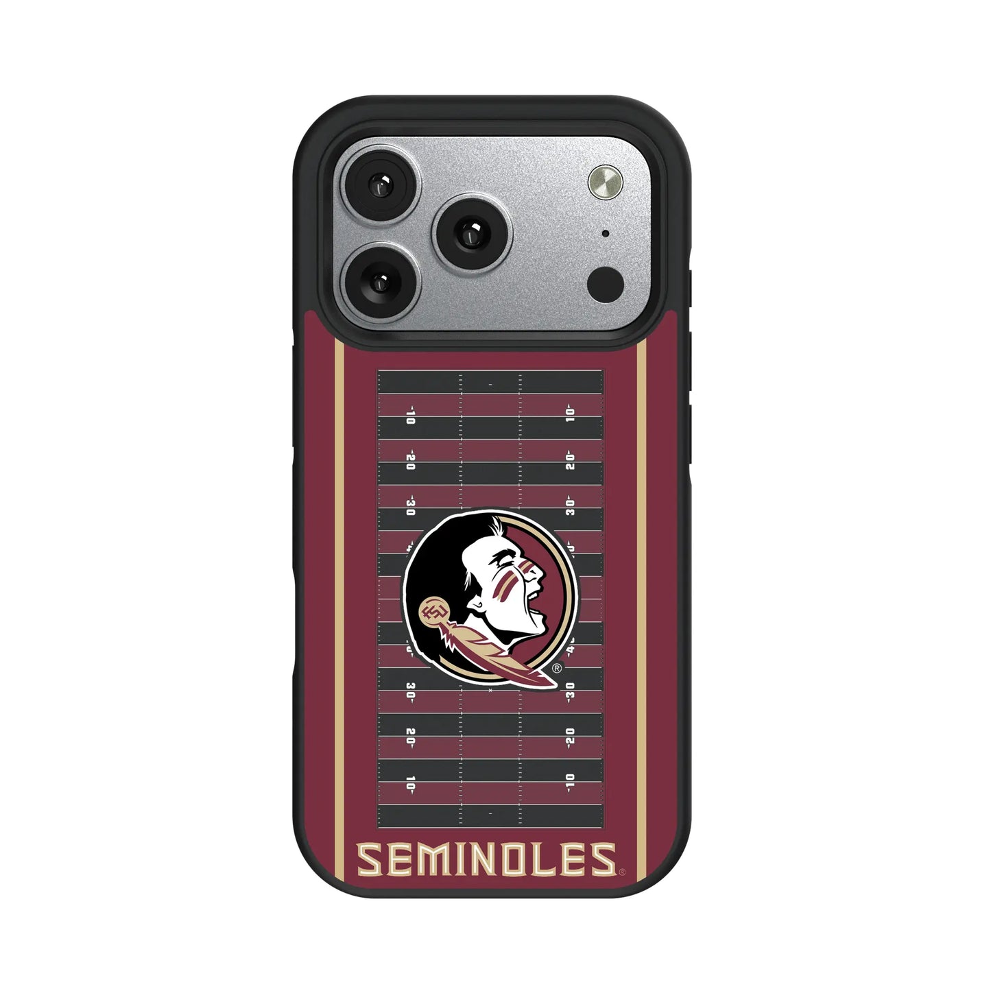 Florida State University Seminoles Field Bump Phone Case for Apple iPhone