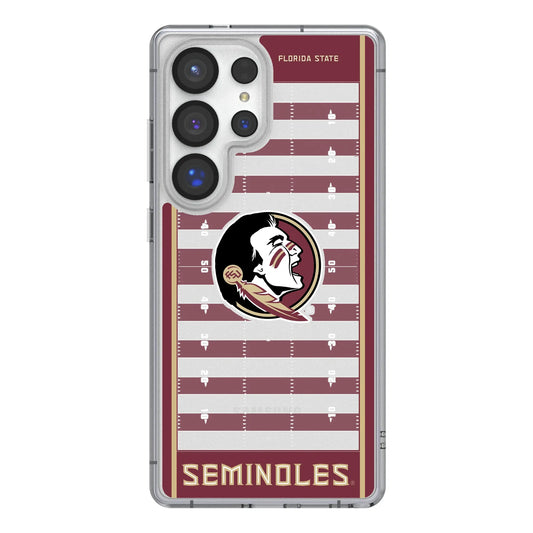 Florida State University Seminoles Field Clear Phone Case for Samsung Galaxy
