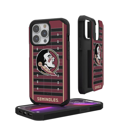 Florida State University Seminoles Field Rugged Phone Case for Apple iPhone