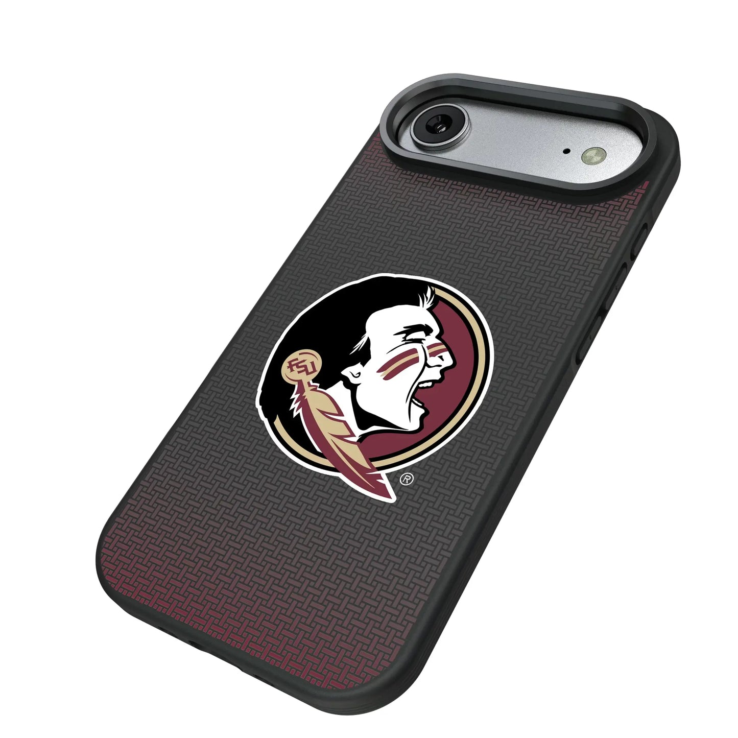 Florida State University Seminoles Linen Bump Phone Case for Apple iPhone