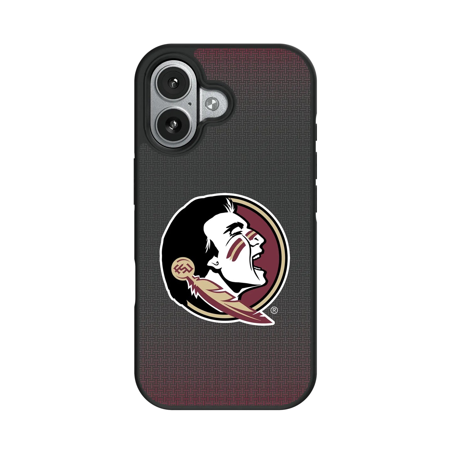 Florida State University Seminoles Linen Bump Phone Case for Apple iPhone