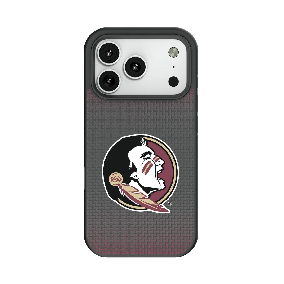 Florida State University Seminoles Linen Bump Phone Case for Apple iPhone