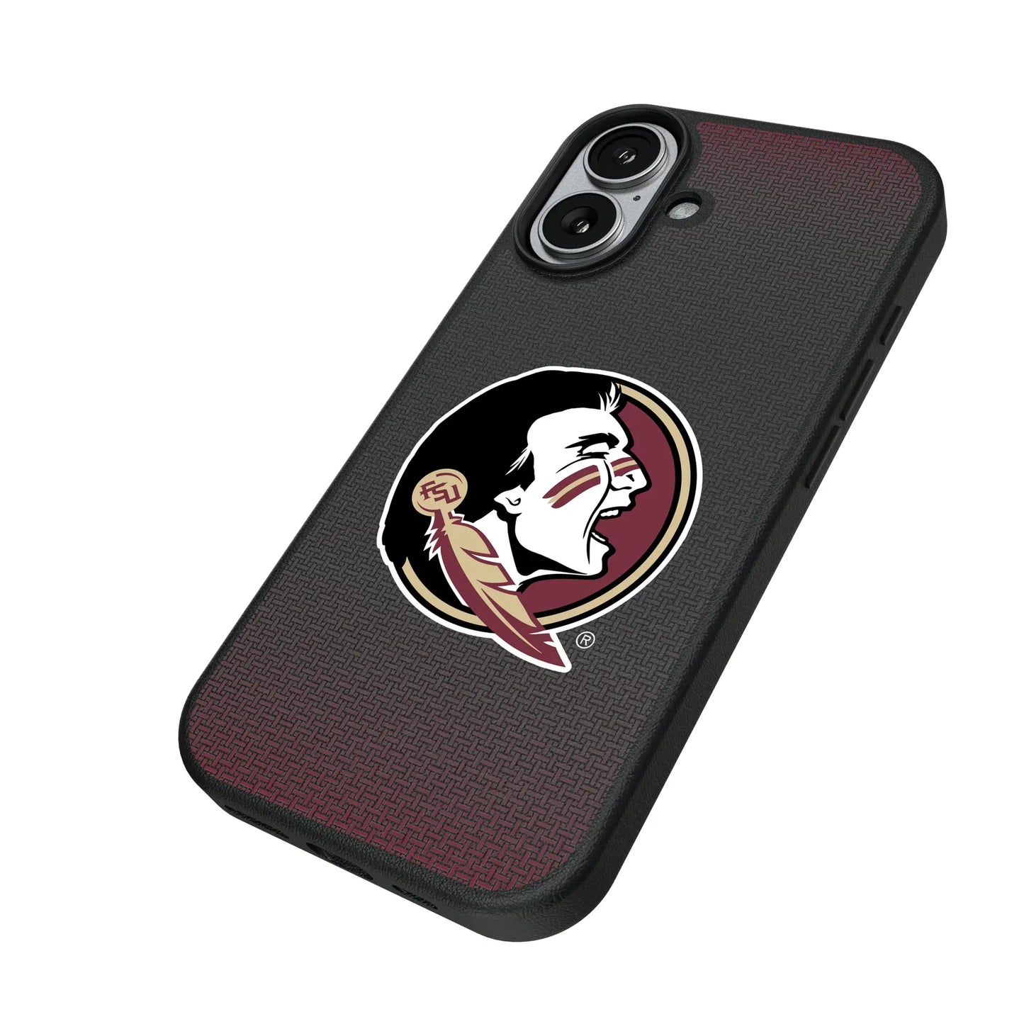 Florida State University Seminoles Linen MagSafe Compatible Phone Case for Apple iPhone