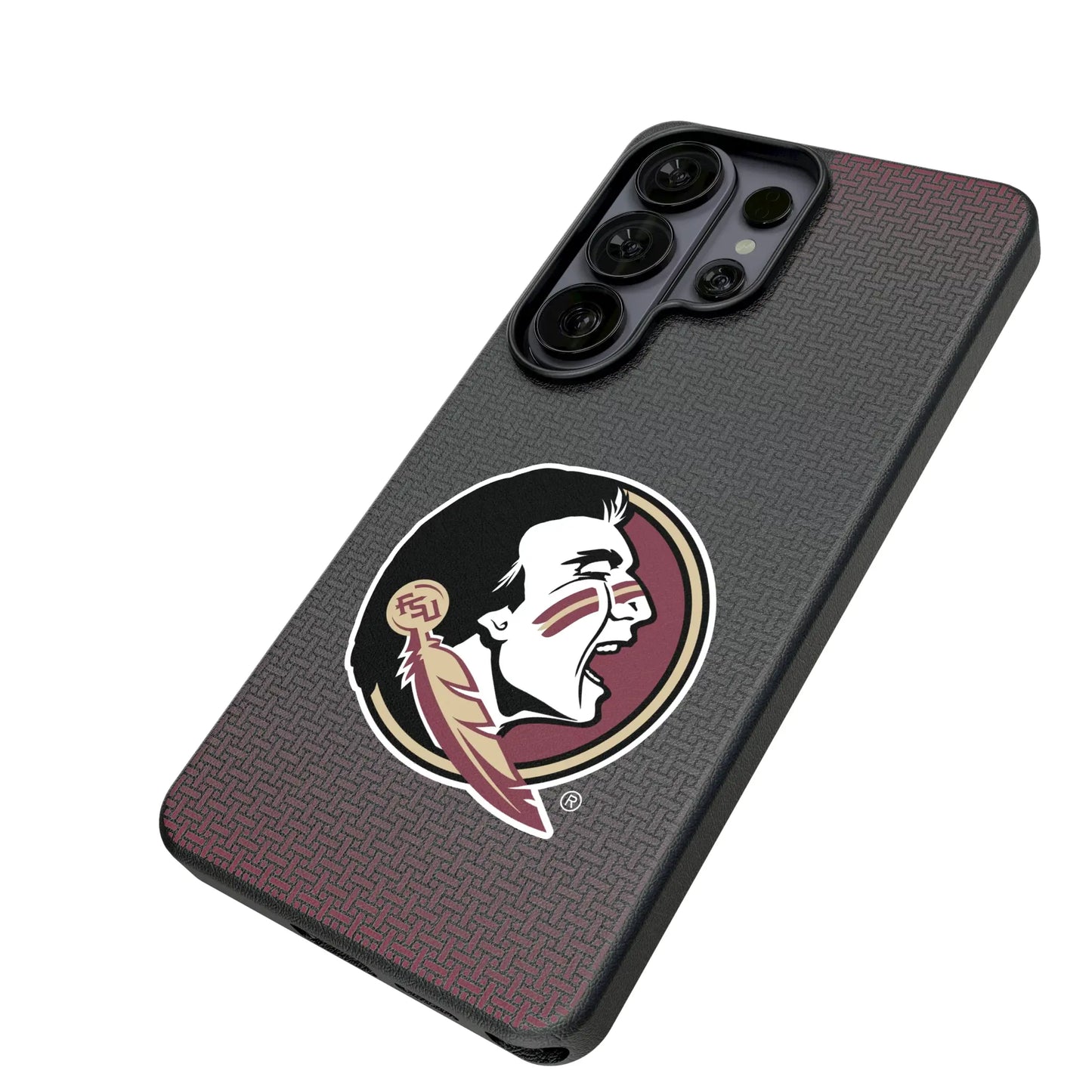 Florida State University Seminoles Linen MagSafe Compatible Phone Case for Samsung Galaxy