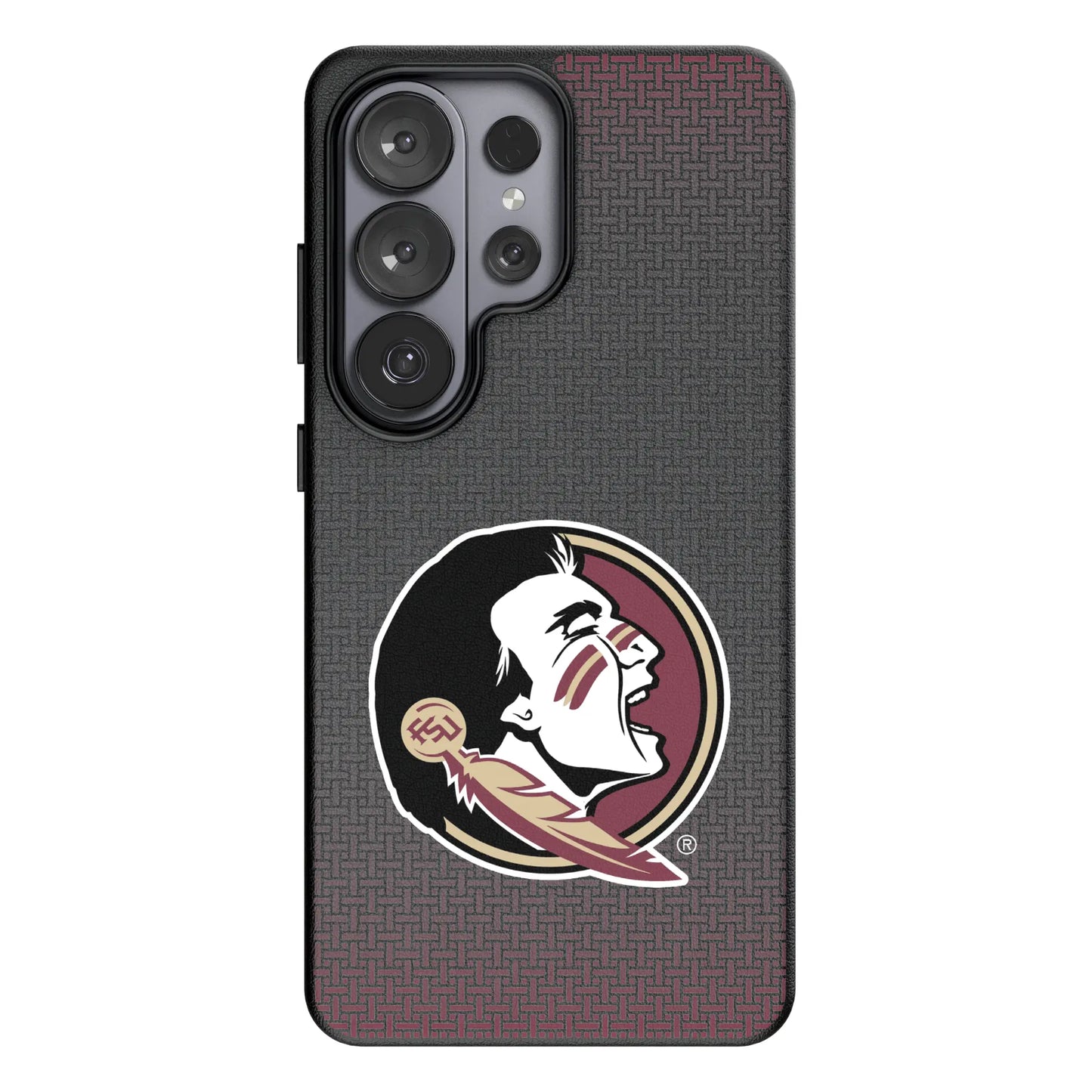 Florida State University Seminoles Linen MagSafe Compatible Phone Case for Samsung Galaxy