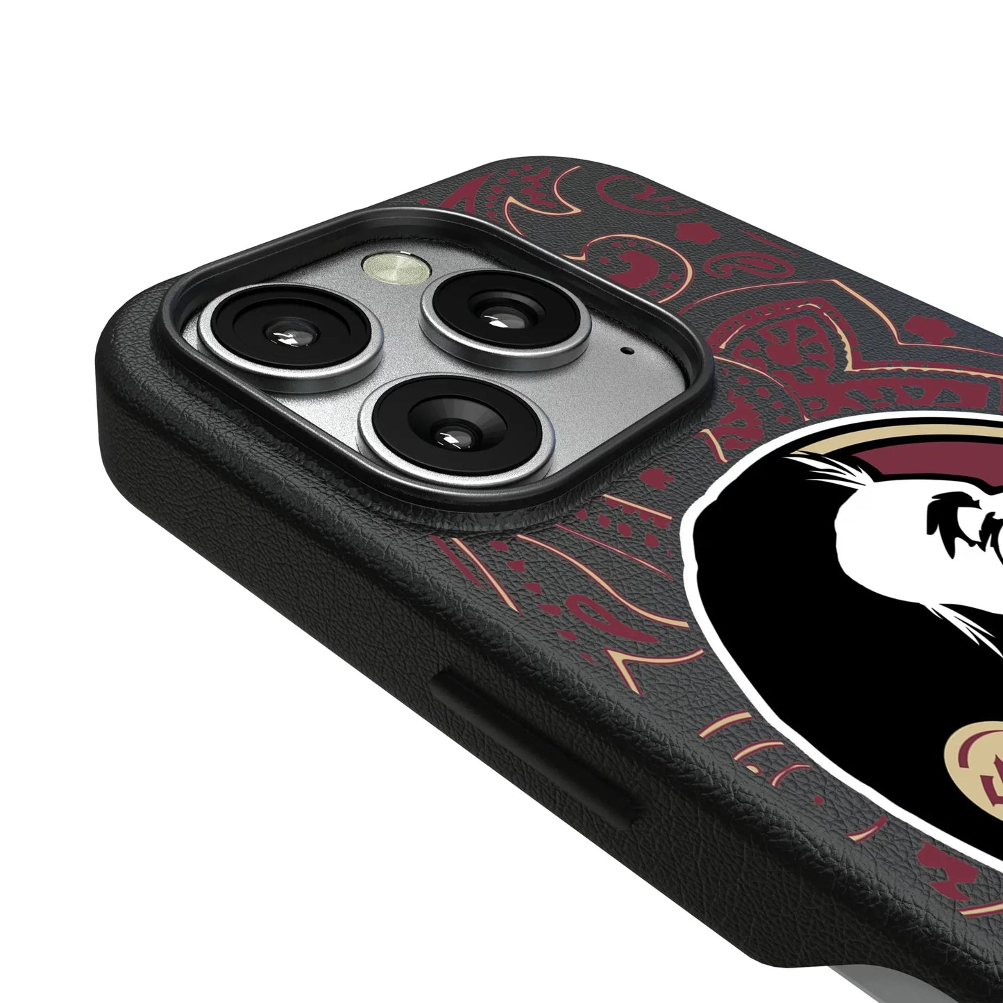 Florida State University Seminoles Paisley MagSafe Compatible Phone Case for Apple iPhone