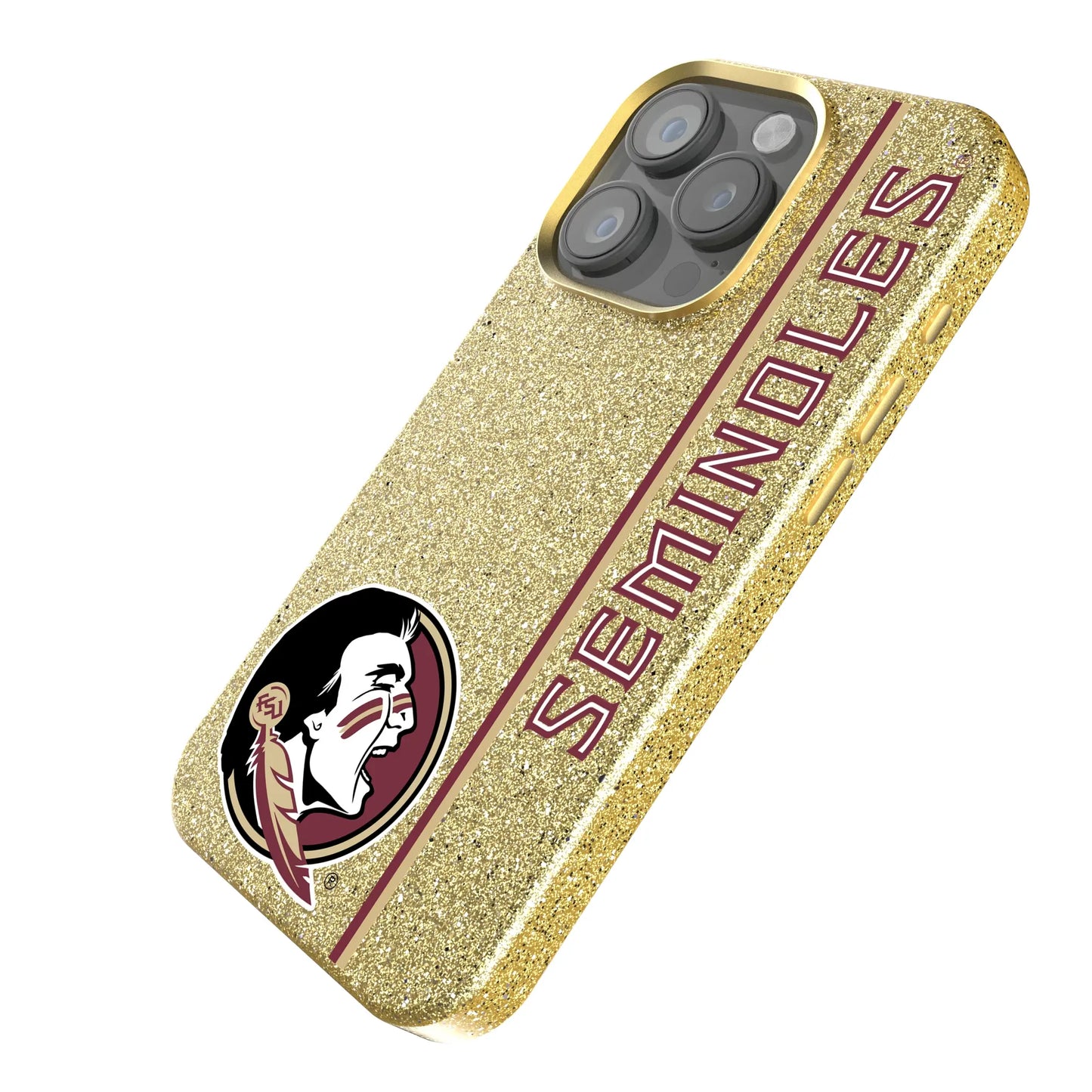 Florida State University Seminoles Sidebar Bling Phone Case for Apple iPhone