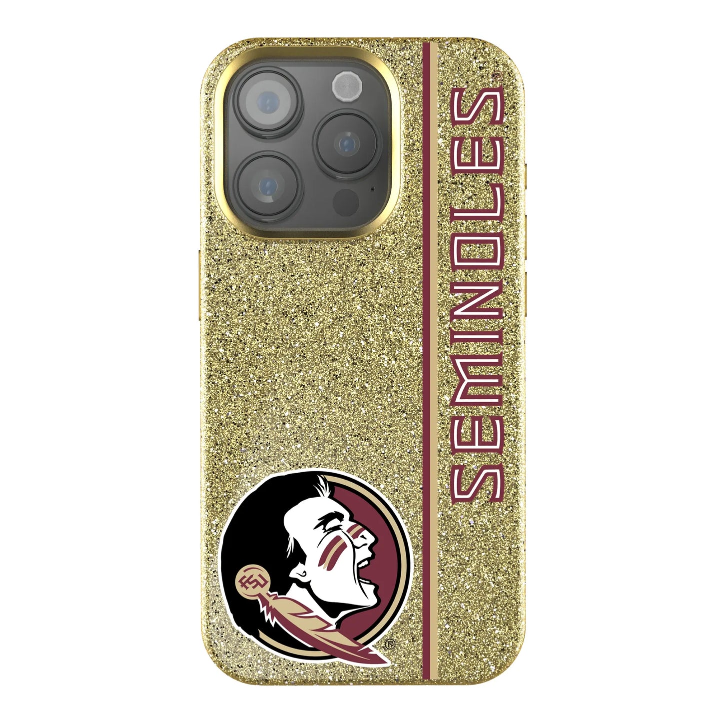 Florida State University Seminoles Sidebar Bling Phone Case for Apple iPhone