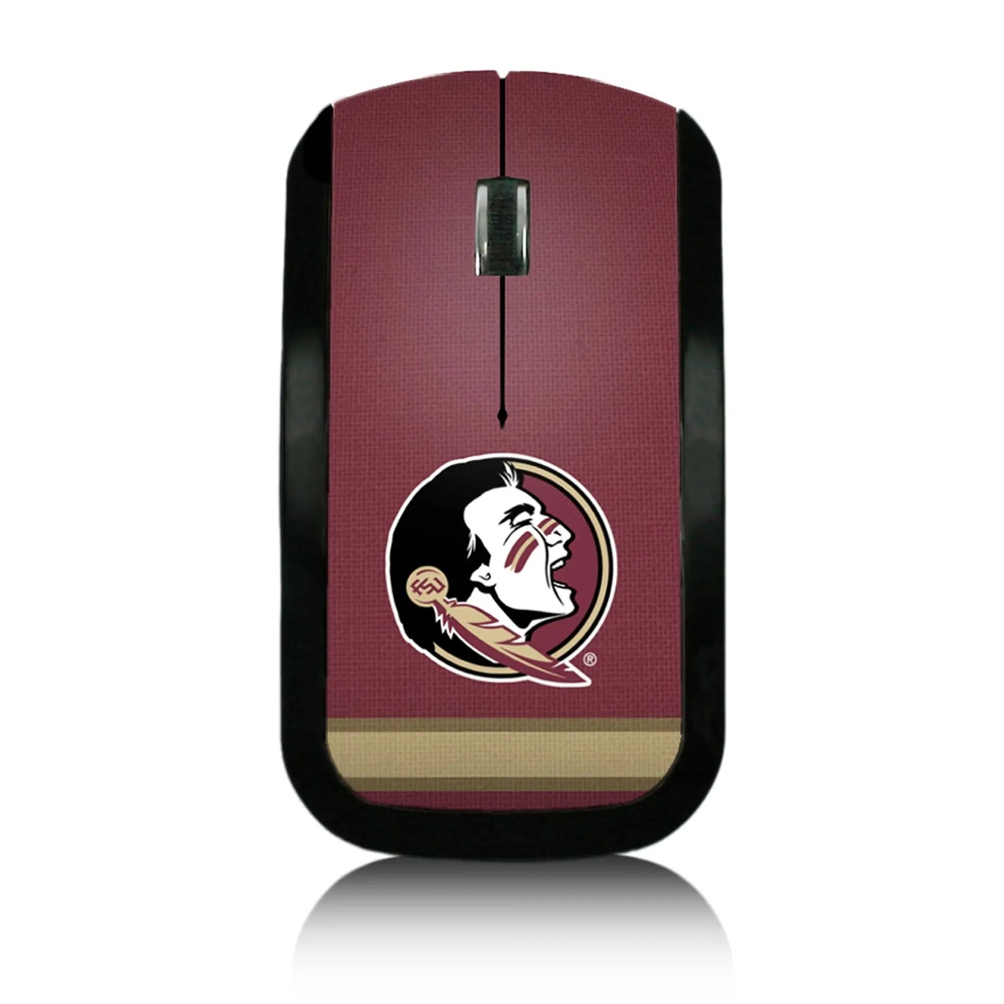 Florida State University Seminoles Stripe Wireless Mouse