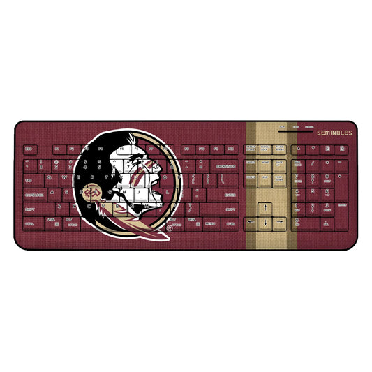 Florida State University Seminoles Stripe Wireless USB Keyboard