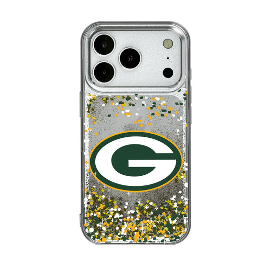 Green Bay Packers Confetti Glitter Phone Case for Apple iPhone