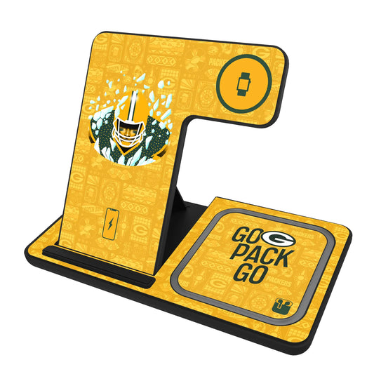 Green Bay Packers Deco 3 in 1 Charging Station