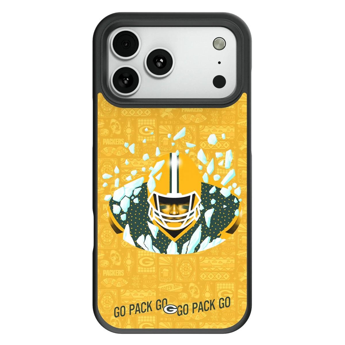 Green Bay Packers Deco Bump Phone Case for Apple iPhone