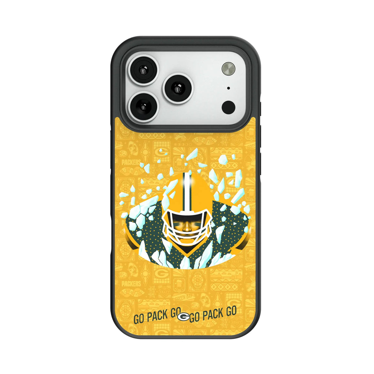 Green Bay Packers Deco Bump Phone Case for Apple iPhone