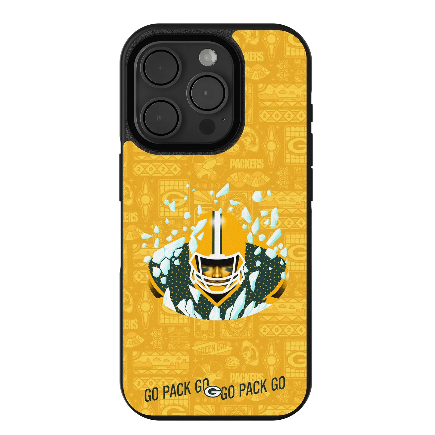 Green Bay Packers Deco Bump Phone Case for Apple iPhone