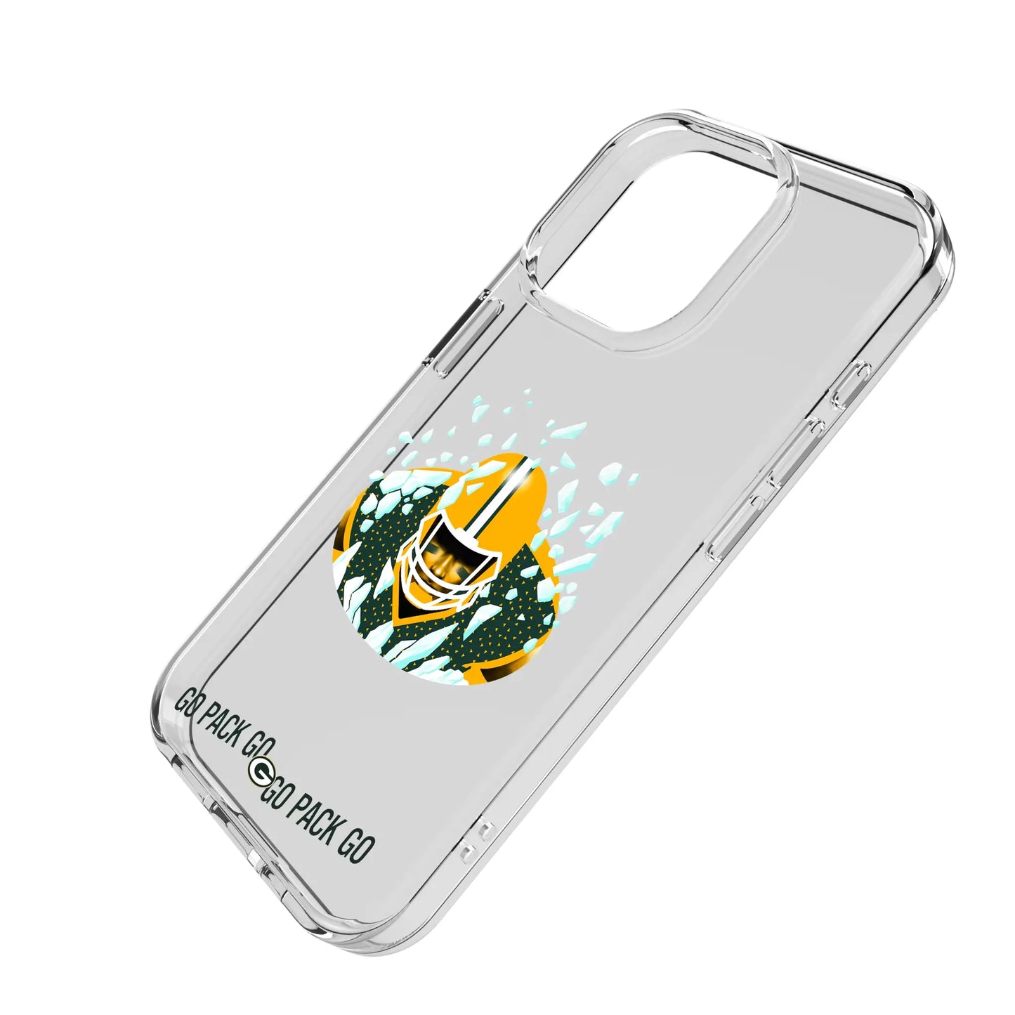 Green Bay Packers Deco Clear Phone Case for Apple iPhone