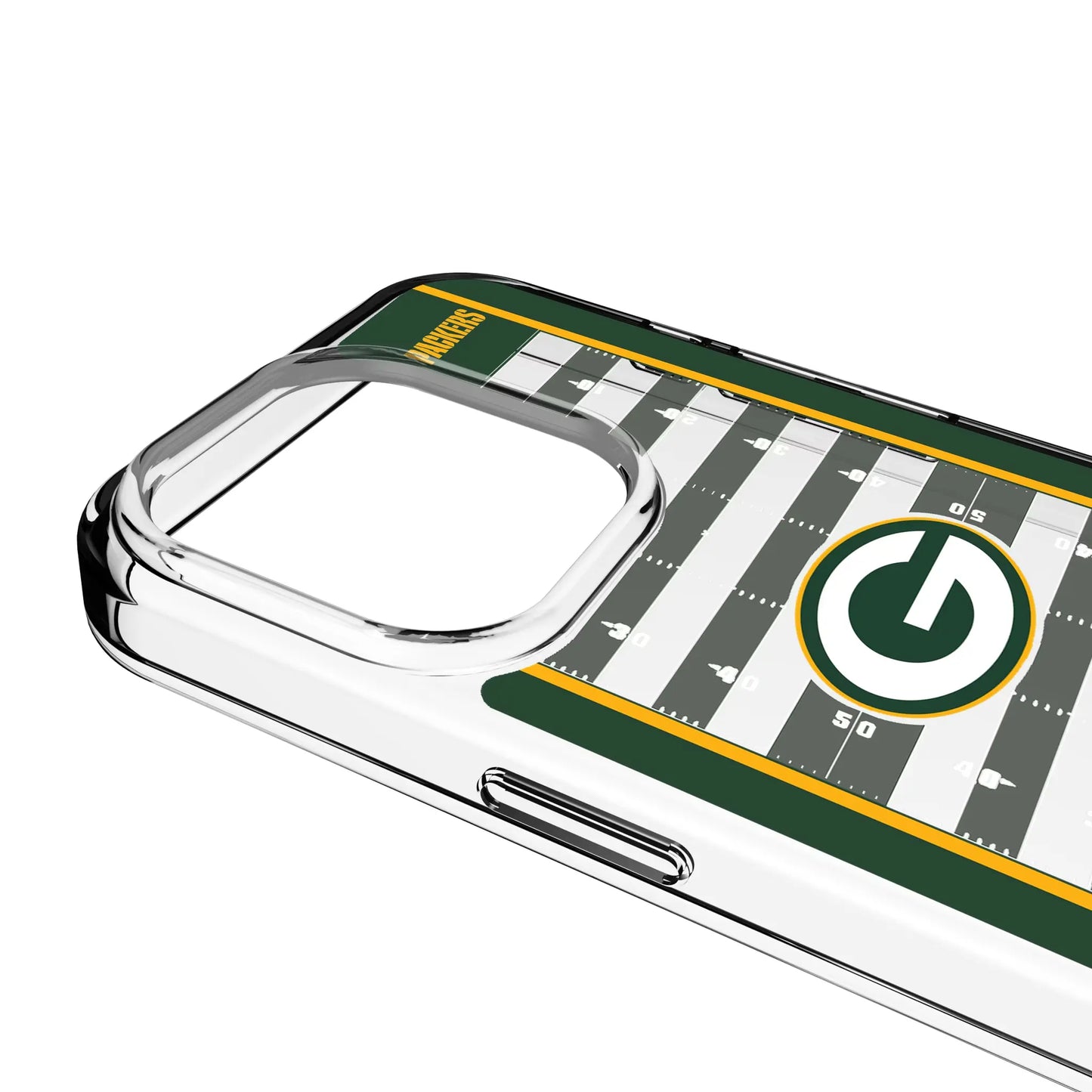 Green Bay Packers Field Clear Phone Case for Apple iPhone