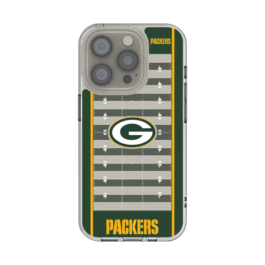 Green Bay Packers Field Clear Phone Case for Apple iPhone