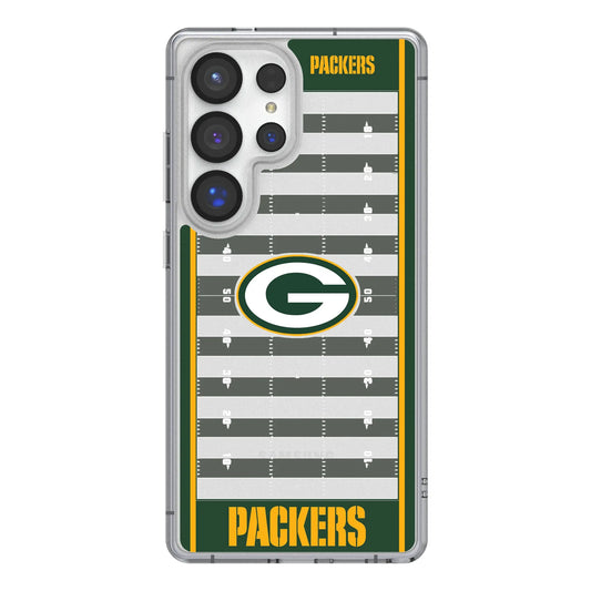 Green Bay Packers Field Clear Phone Case for Samsung Galaxy