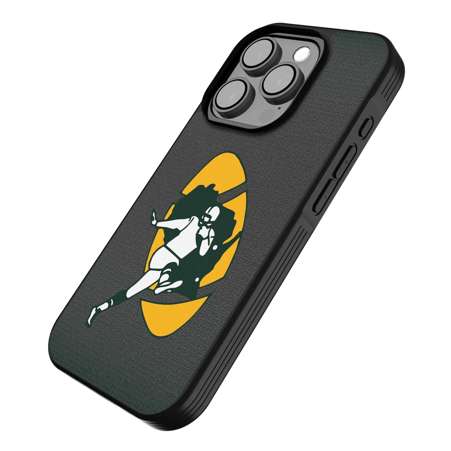 Green Bay Packers Historic Collection Linen Bump Phone Case for Apple iPhone