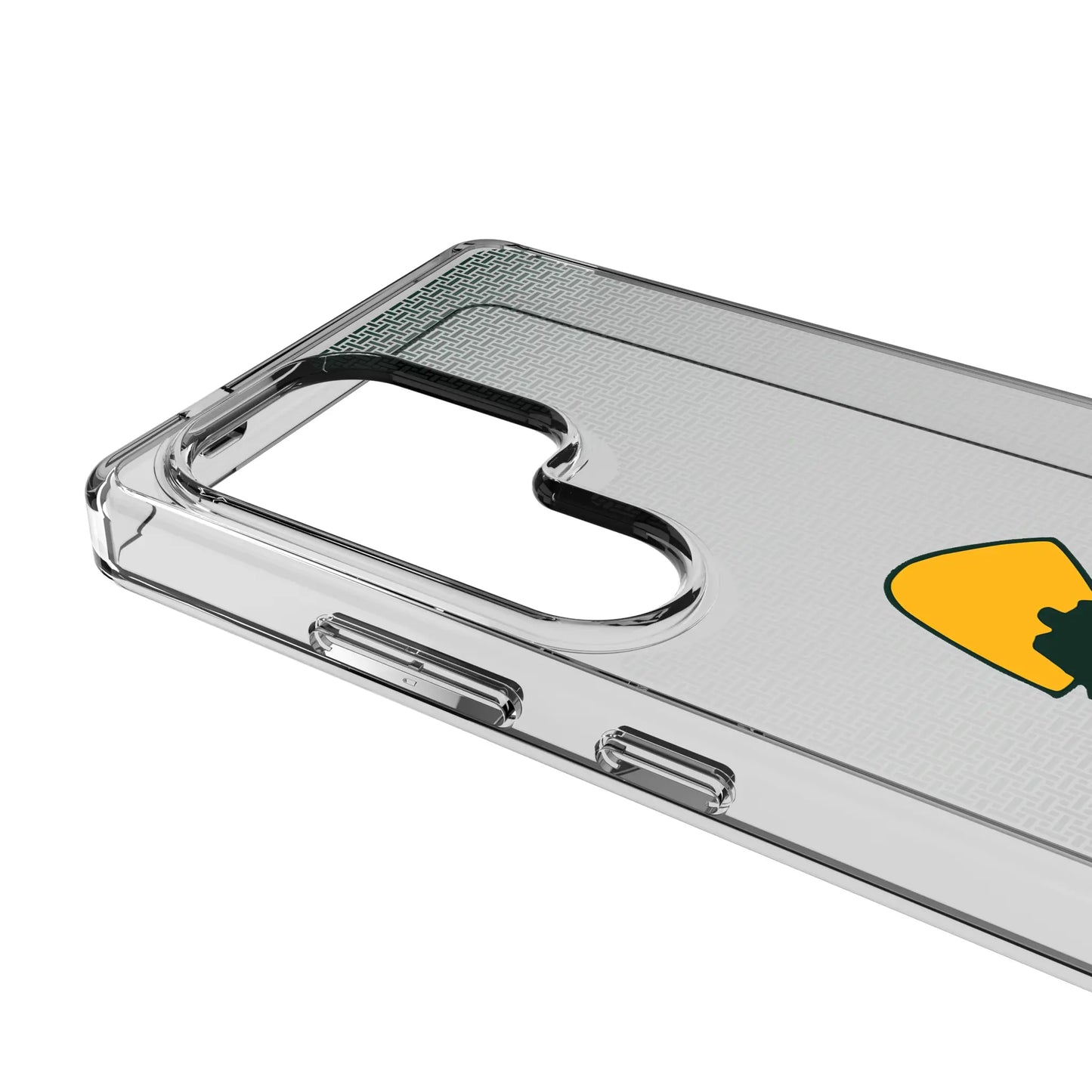 Green Bay Packers Historic Collection Linen Clear Phone Case for Samsung Galaxy