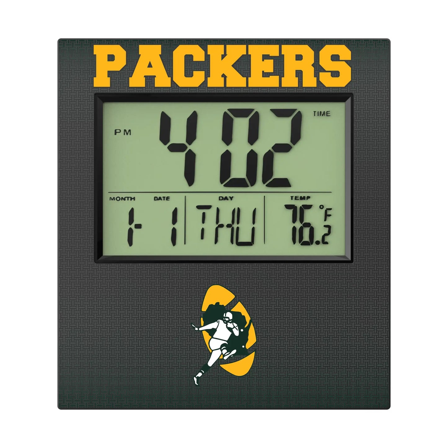 Green Bay Packers Historic Collection Linen Wall Clock