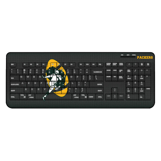Green Bay Packers Historic Collection Linen Wireless USB Keyboard