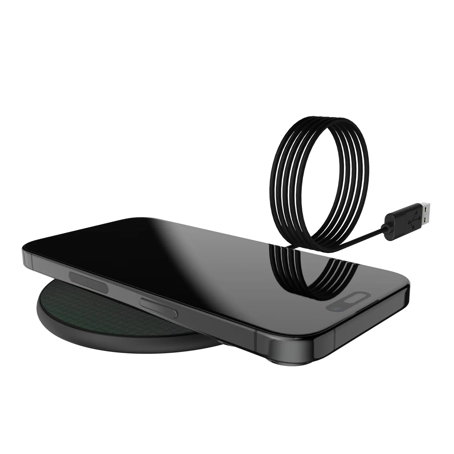 Green Bay Packers Linen 15-Watt Wireless Charger