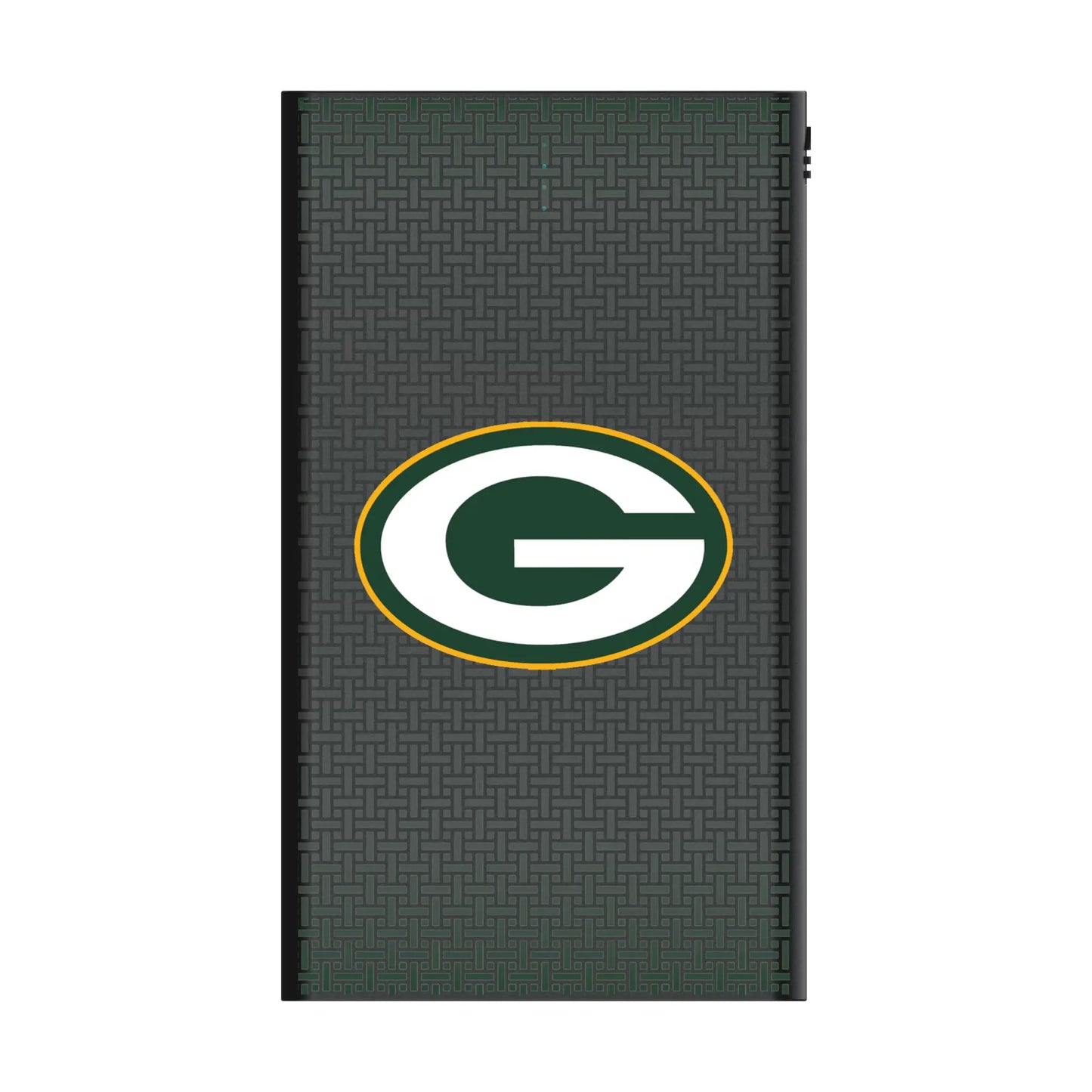 Green Bay Packers Linen 5000mAh Flat Powerbank