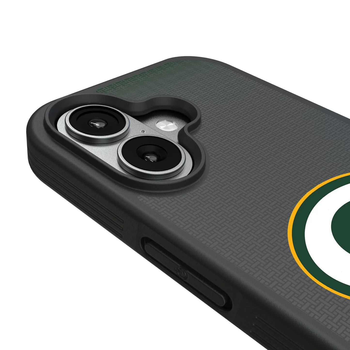 Green Bay Packers Linen Bump Phone Case for Apple iPhone