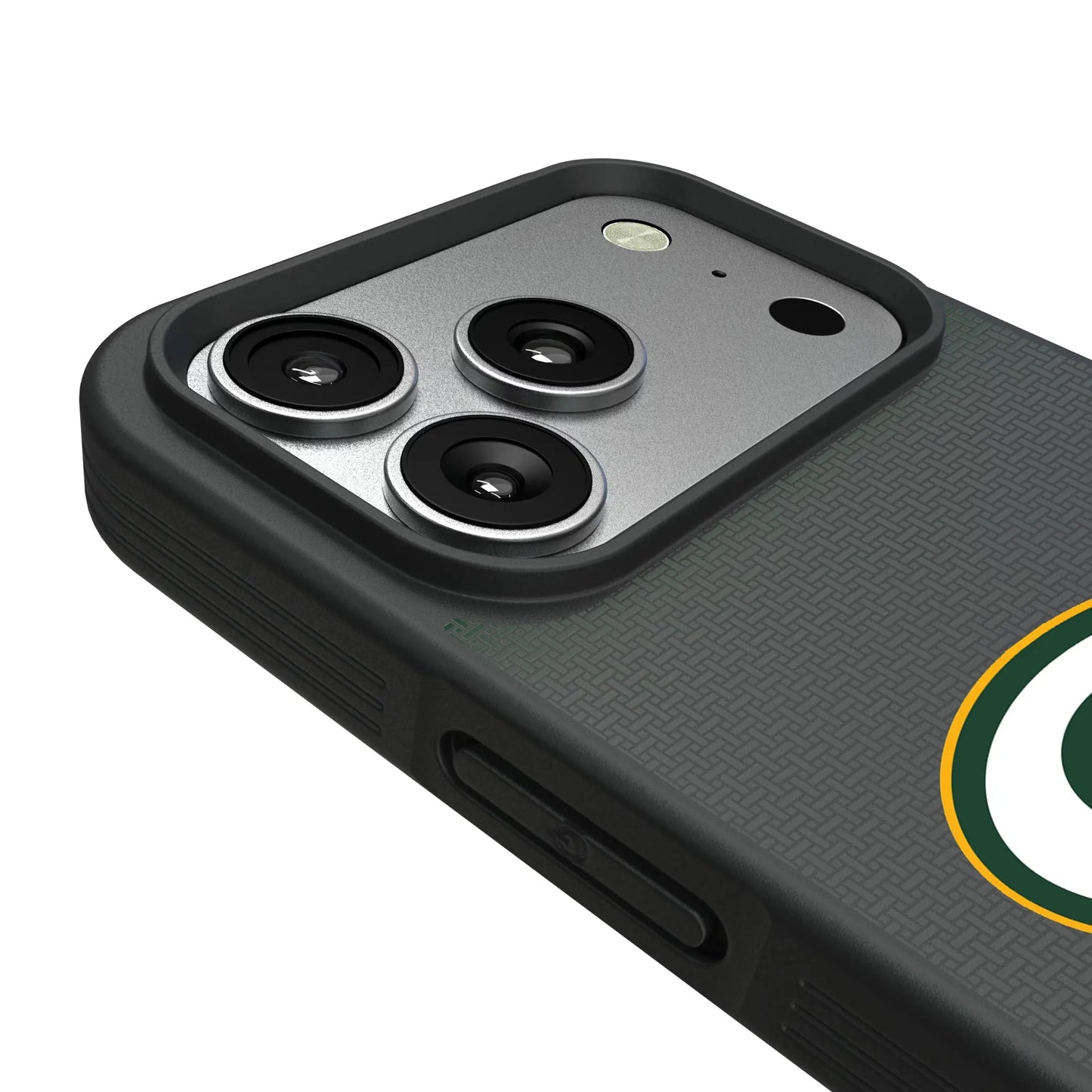 Green Bay Packers Linen Bump Phone Case for Apple iPhone