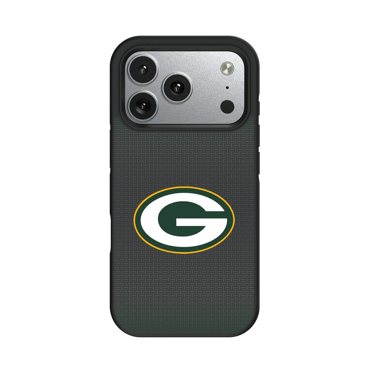 Green Bay Packers Linen Bump Phone Case for Apple iPhone