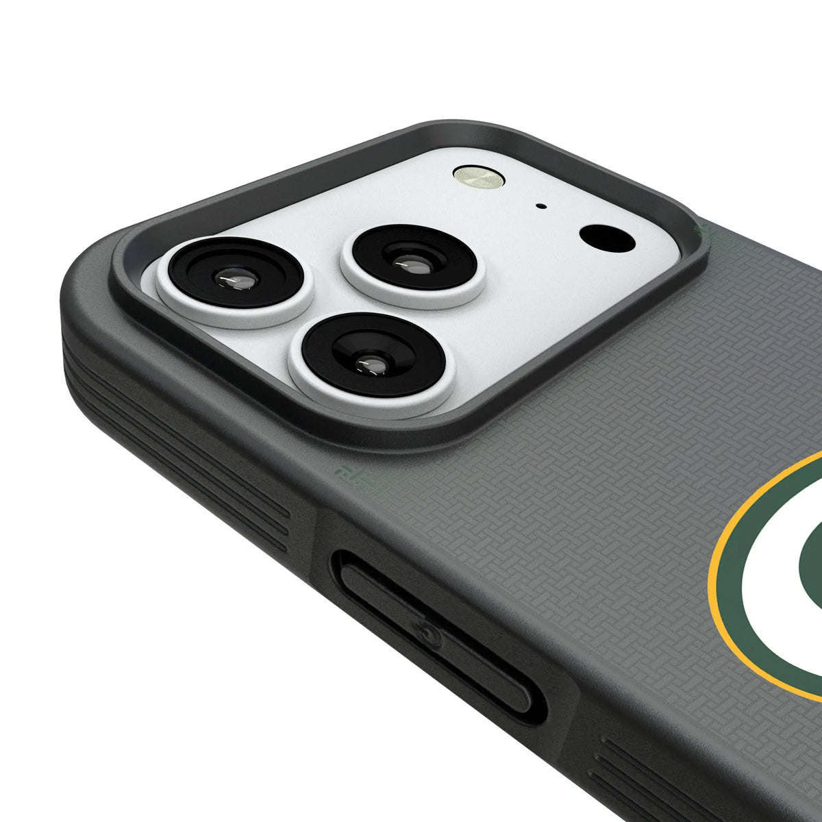 Green Bay Packers Linen Bump Phone Case for Apple iPhone
