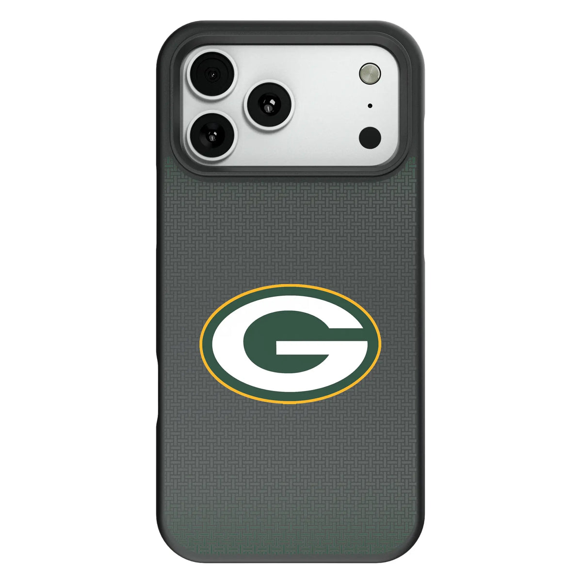 Green Bay Packers Linen Bump Phone Case for Apple iPhone