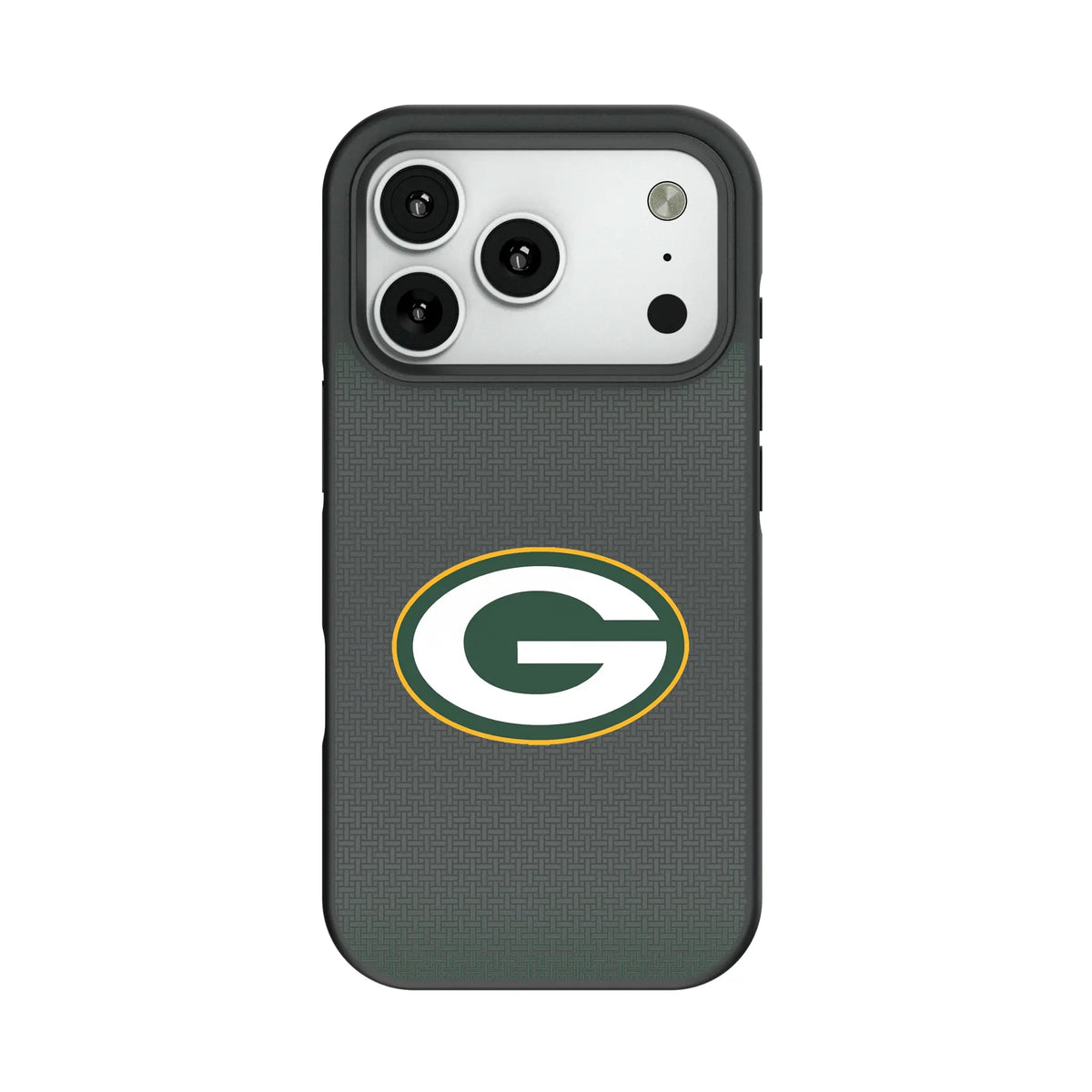 Green Bay Packers Linen Bump Phone Case for Apple iPhone