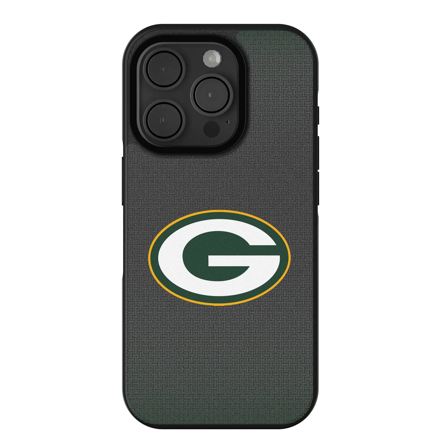 Green Bay Packers Linen Bump Phone Case for Apple iPhone