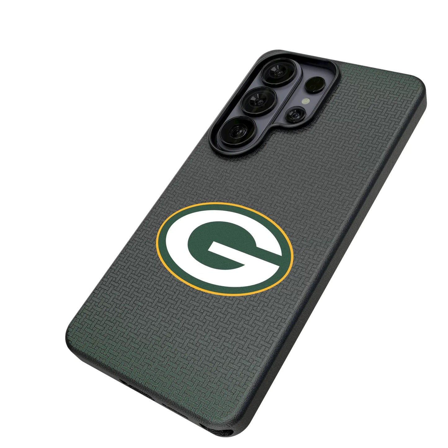 Green Bay Packers Linen MagSafe Compatible Phone Case for Samsung Galaxy