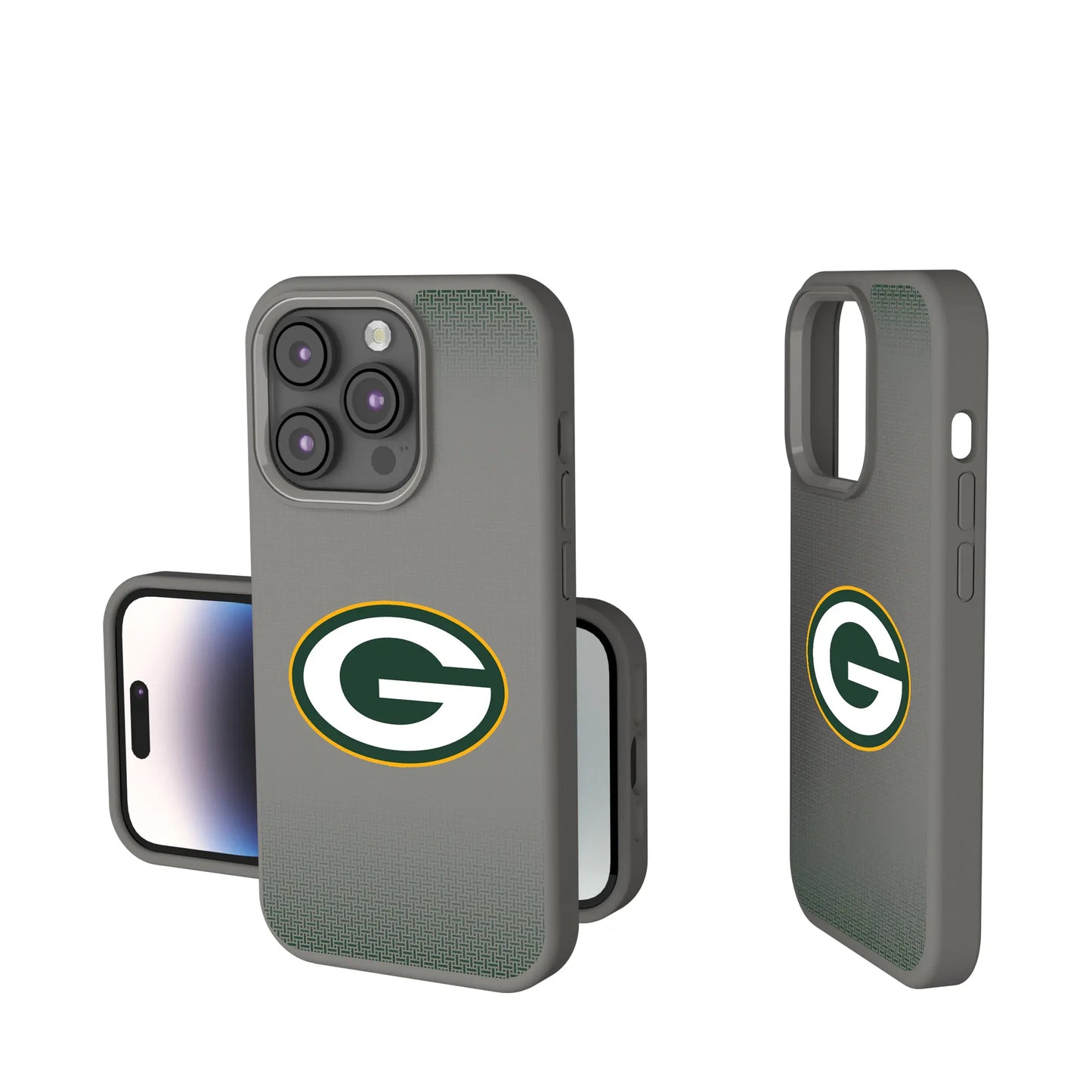 Green Bay Packers Linen Soft Touch Phone Case for Apple iPhone