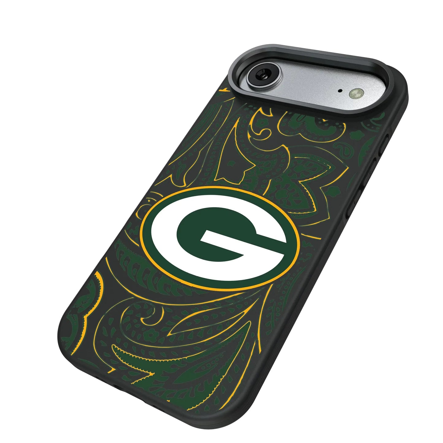 Green Bay Packers Paisley Bump Phone Case for Apple iPhone